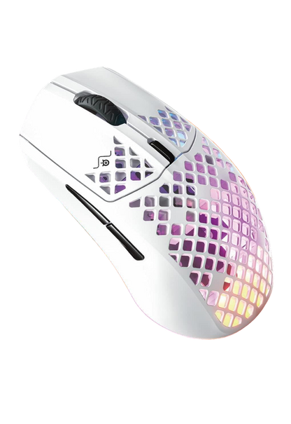 Aerox 3 Wireless - Super Light Gaming Mouse - 18,000 CPI Truemove Air Optical Sensor - Ultra-Lightweight 68G Water Resistant Design - 200 Hour Battery Life – Snow